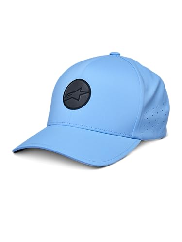Alpinestars Herren Apex Hat Sportliches Baseball Cap Basecap Verstellbar Mütze Baseballkappe, Blau, One Size von Alpinestars
