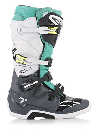 Alpinestars Herren Boots Tech 7 MX Stiefel, Mehrfarbig, 42 EU von Alpinestars