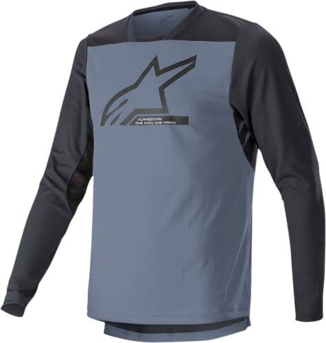 Alpinestars Herren Drop 6 Jersey, Grisaille Schwarz, XL von Alpinestars