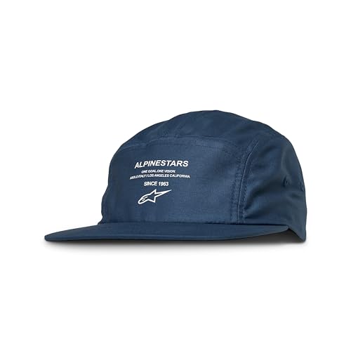 Alpinestars Herren Peasy Hat Baseballkappe, Blau, One Size von Alpinestars