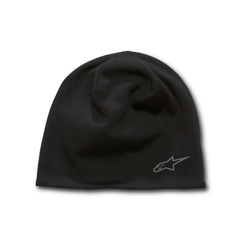Alpinestars Herren Tech Beanie-Mütze, Schwarz/Grau, One Size von Alpinestars