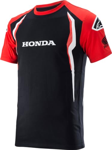 Alpinestars Honda T-Shirt Kurzarmshirt Herren Team Wear Rot/Schwarz 4XL von Alpinestars