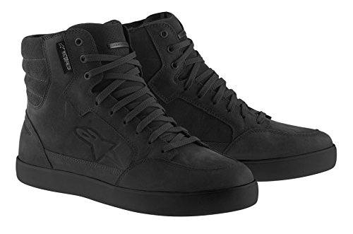 Alpinestars J-6 wasserdichter Motorradsneaker, Gr.-47.5 EU, Schwarz von Alpinestars