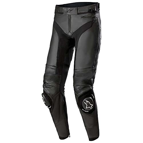 Alpinestars Kombihose Lederkombi Motorradhose mit Protektoren Missile V3 Lederkombihose schwarz 58, Herren, Sportler, Ganzjährig von Alpinestars