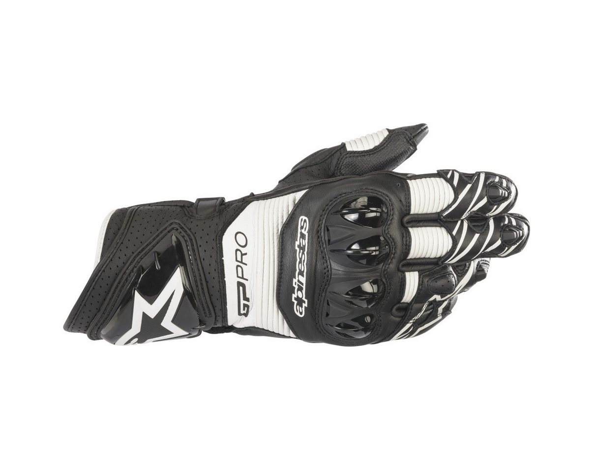 Alpinestars Motorradhandschuhe Alpinestars GP PRO R3 Handschuh schwarz / weiß von Alpinestars