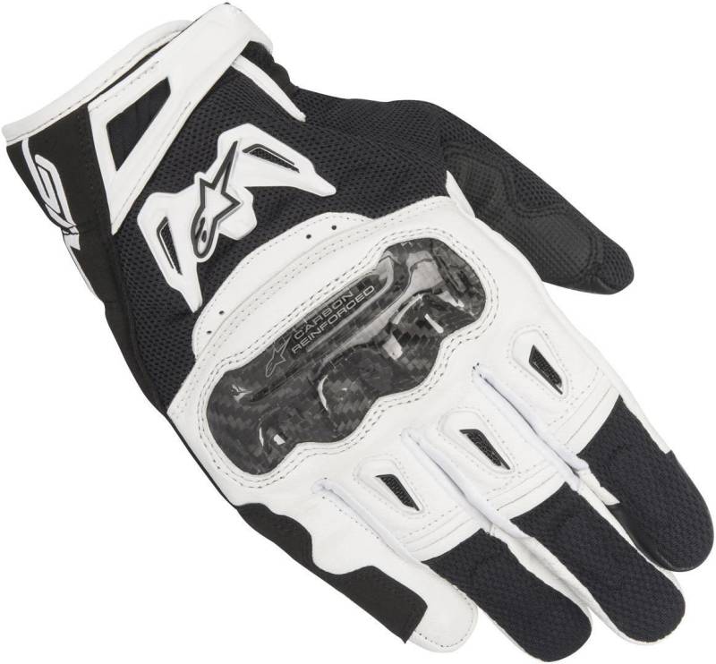 Alpinestars Motorradhandschuhe SMX-2 Air Carbon V2 Motorrad Handschuhe Atmungsaktiv dehnbar von Alpinestars
