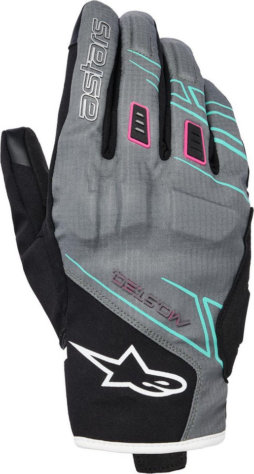Alpinestars Motorradhandschuhe Stella Moblast WP wasserdichte Damen Motorrad Handschuhe Touchscreenbedienung möglich,wasserdicht von Alpinestars