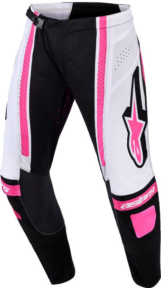 Alpinestars Motorradhose Stella Techstar Nomur Pink Damen Motocross Hose von Alpinestars