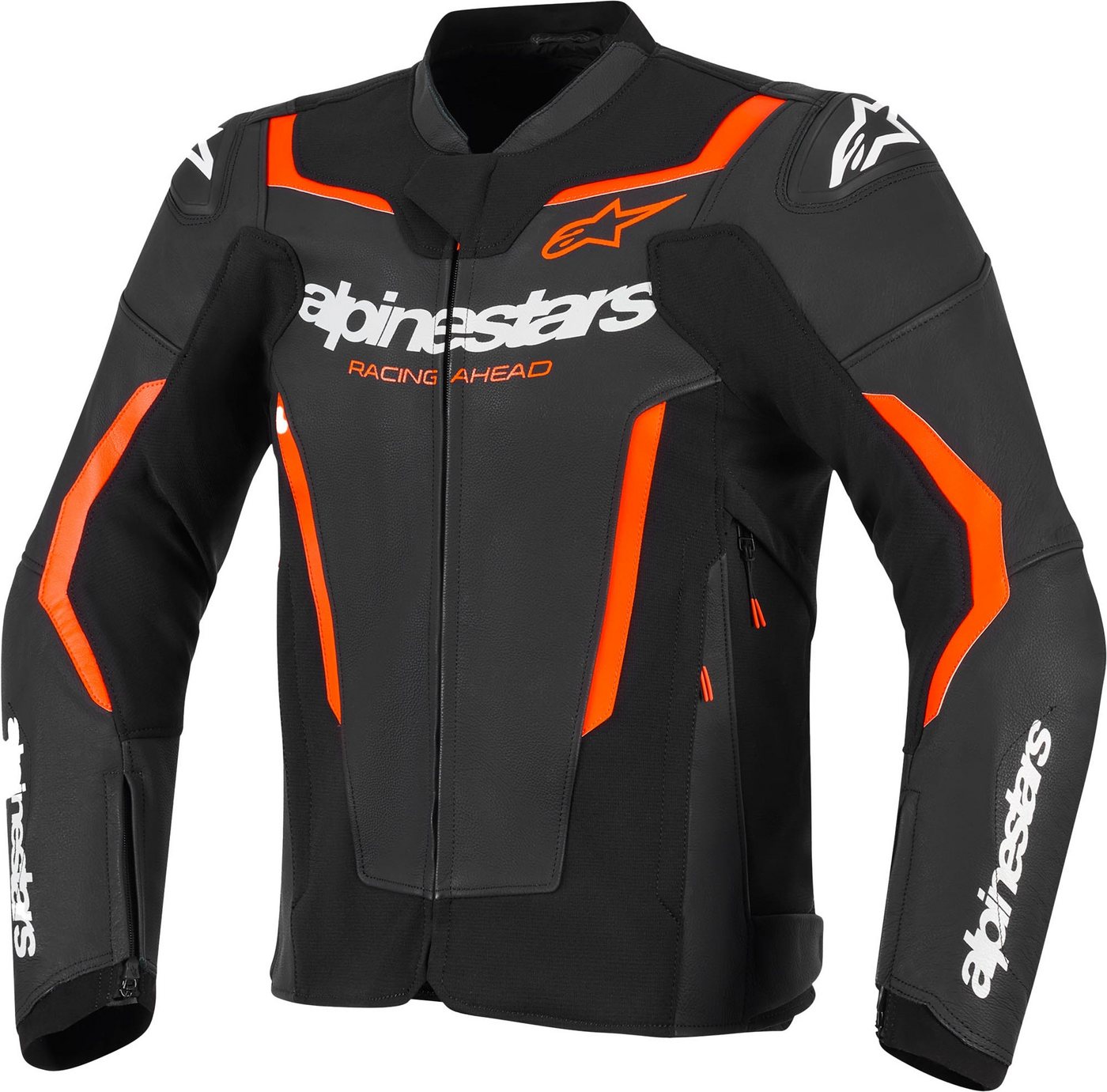 Alpinestars Motorradjacke GP Force V2 Motorrad Lederjacke Airbag vorbereitet,Ellenbogenprotektoren enthalten,perforiert,Sch von Alpinestars