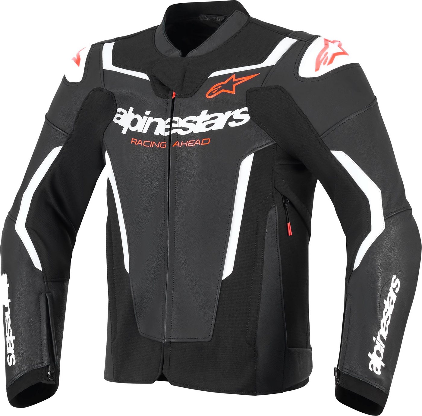 Alpinestars Motorradjacke GP Force V2 Motorrad Lederjacke Airbag vorbereitet,Ellenbogenprotektoren enthalten,perforiert,Sch von Alpinestars