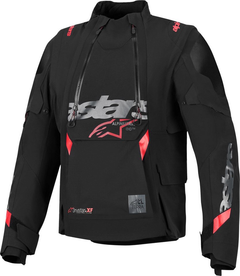 Alpinestars Motorradjacke Halo Pro Drystar XF wasserdichte Motorrad Textiljacke 3-Lagen-Laminat,Airbag integriert,Verbindungsreißverschluss,Ellen von Alpinestars
