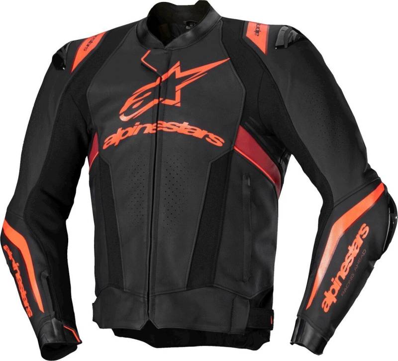 Alpinestars Motorradjacke Missile Ignition V3 perforierte Motorrad Lederjacke perforiert,herausnehmbares Innenfutter von Alpinestars