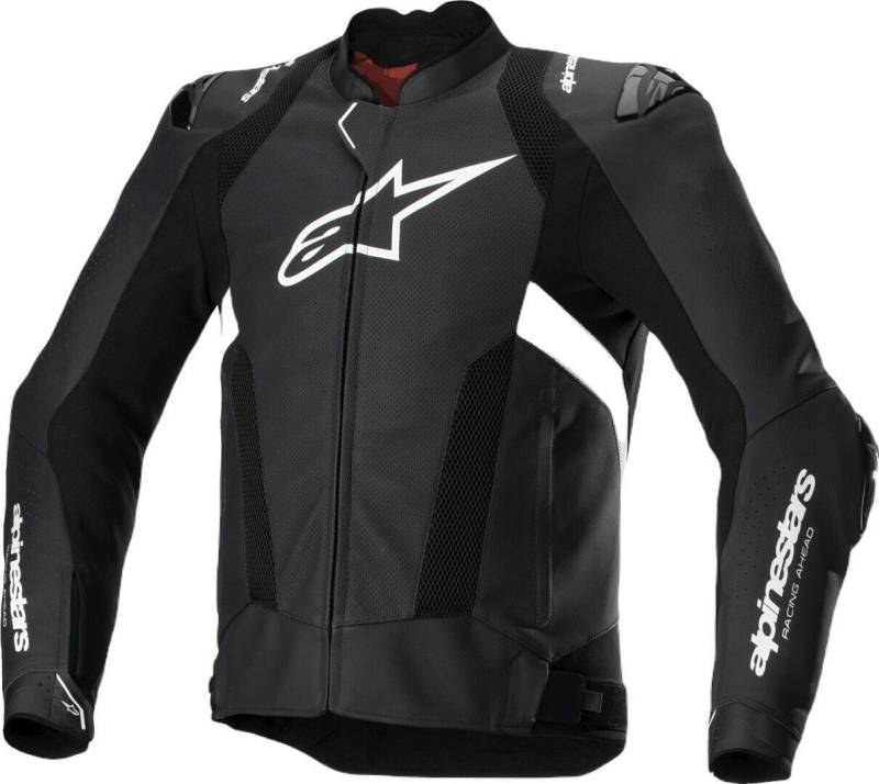 Alpinestars Motorradjacke Missile V3 Airflow perforierte Motorrad Lederjacke von Alpinestars