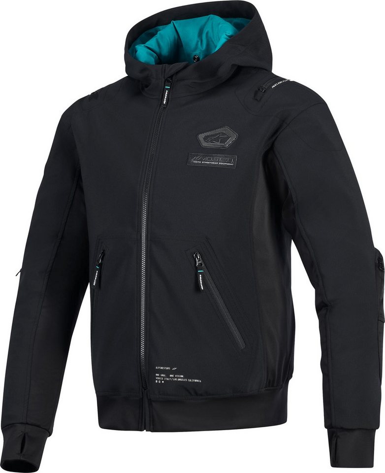 Alpinestars Motorradjacke Moblast WP wasserdichte Motorrad Textiljacke Ellenbogenprotektoren enthalten,Schulterprotektoren enthalten,was von Alpinestars