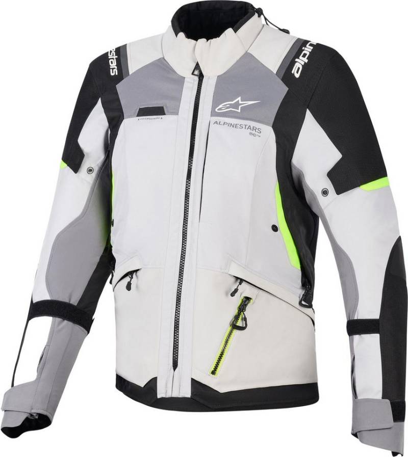 Alpinestars Motorradjacke Stella Andes V4 Drystar wasserdichte Damen Motorrad Textiljacke Airbag vorbereitet,Ellenbogenprotektoren enthalten,Schulterprotek von Alpinestars