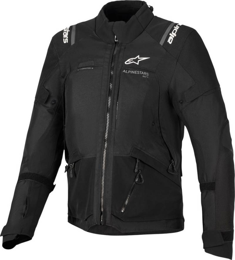 Alpinestars Motorradjacke Stella Andes V4 Drystar wasserdichte Damen Motorrad Textiljacke Airbag vorbereitet,Ellenbogenprotektoren enthalten,Schulterprotek von Alpinestars