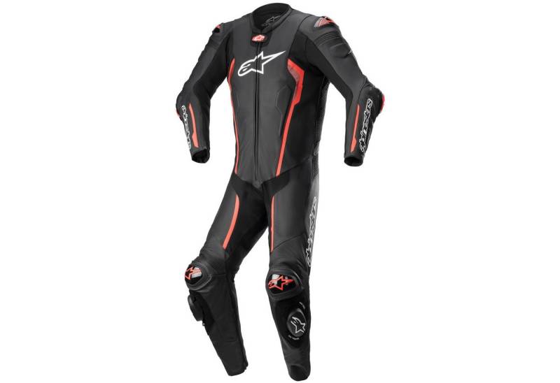 Alpinestars Motorradkombi Alpinestars Missile V2 1tlg. Lederkombi Tech Air schwarz / rot-fluo 58 von Alpinestars