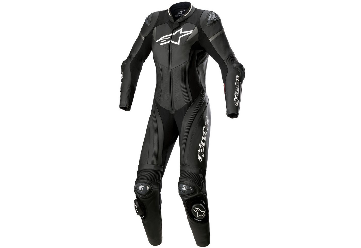 Alpinestars Motorradkombi Alpinestars Stella GP Plus 1tlg. Lederkombi Damen schwarz / weiss 44 von Alpinestars