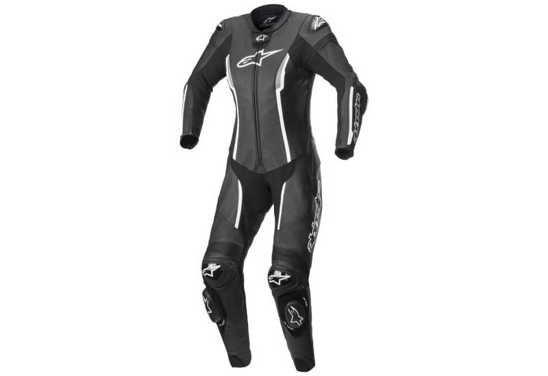 Alpinestars Motorradkombi Alpinestars Stella Missile V2 1tlg. Lederkombi Damen schwarz / weiß 46 von Alpinestars