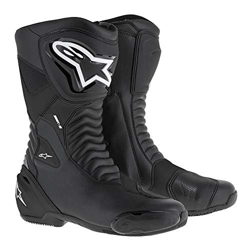 Alpinestars Motorradstiefel SMX S Stiefel Sport Boots atmungsaktiv schwarz GröÃŸe 45 von Alpinestars