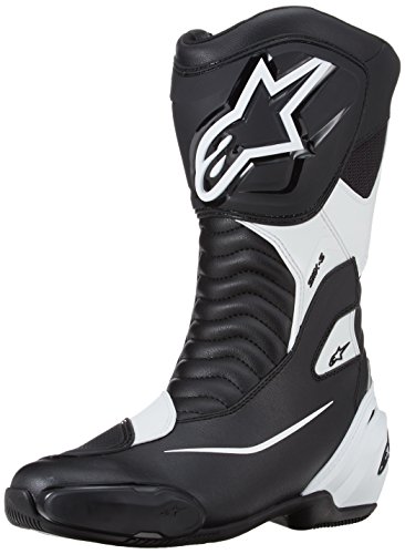 Alpinestars - Motorradstiefel Smx S Schwarz Weiss - 48 von Alpinestars