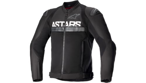 Alpinestars SMX Air Motorradjacke Herren (schwarz), L von Alpinestars