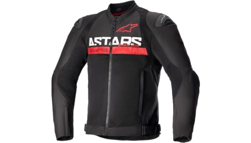 Alpinestars SMX Air Motorradjacke Herren (schwarz/rot), M von Alpinestars