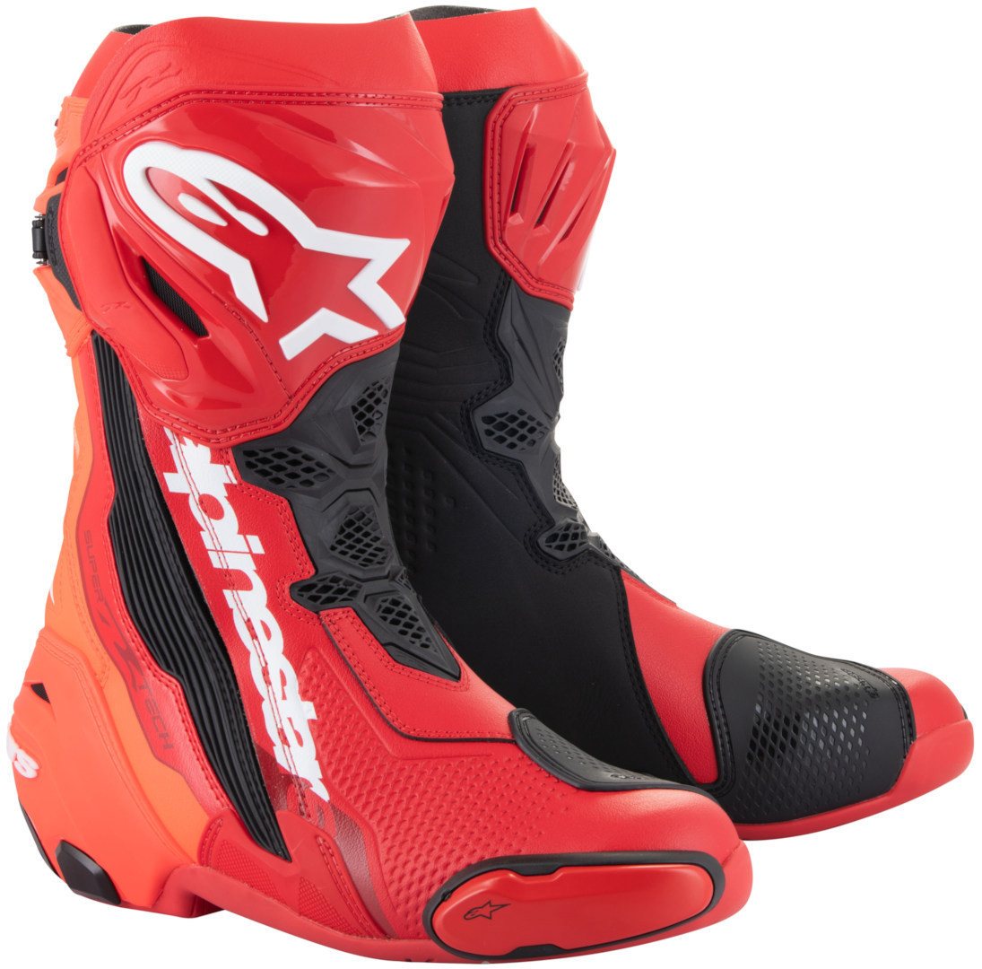 Alpinestars Supertech R Motorradstiefel Motorradstiefel Atmungsaktiv von Alpinestars