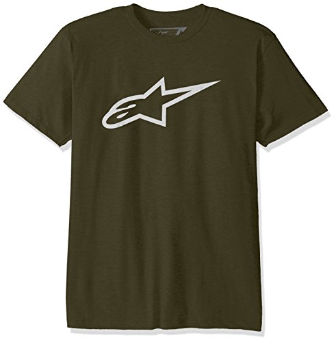 Alpinestars T-Shirt Ageless Classic, Farbe schwarz-grün, Größe M von Alpinestars