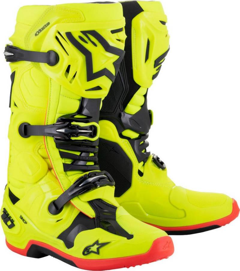 Alpinestars Tech 10 Motocross Stiefel Motorradstiefel Kompression abriebfest von Alpinestars
