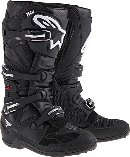 Alpinestars Tech 7 Stiefel, Farbe schwarz, Größe 8(42) von Alpinestars