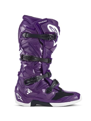 Alpinestars Tech 7 Stiefel, Hochleistungs-Motocross-Stiefel, CE-zertifiziert, Größe 39, Violett Alpinestars Tech 7 Stiefel, Hochleistungs-Motocross-Stiefel, CE-zertifiziert, Größe 39, Violett von Alpinestars
