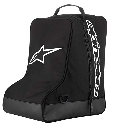 Alpinestars Unisex-Erwachsene 6106319-12 Stiefeltasche schwarz/weiß, Multi von Alpinestars