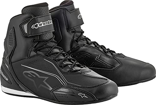 Alpinestars Unisex Motorradsc Schuhe, Schwarz Silber, 40 EU von Alpinestars