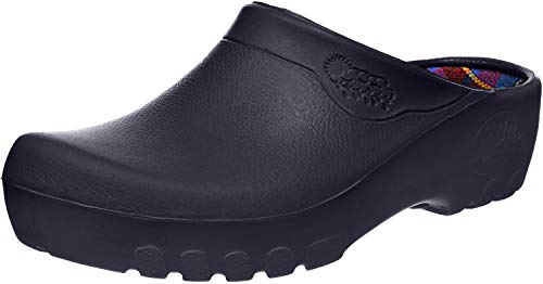 Alpro Clogs ''Jolly Fashion Clog'' in blau aus PU in Größe 35.0 mit breitem/normalem Fussbett Artikel-Nr. 026440 und antistatischer Sohle von Alpro