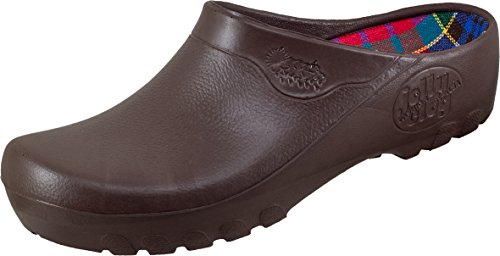Alpro Clogs ''Jolly Fashion Clog'' in braun aus PU in Größe 36.0 mit breitem/normalem Fussbett Artikel-Nr. 026430 und antistatischer Sohle von Alpro