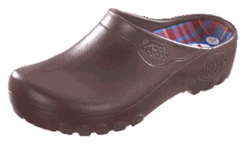 Alpro Jolly Fashion Clog Damen Clogs PU, Braun, Größe 40 mit normalem Fußbett von Alpro