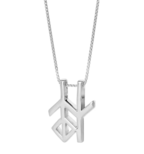 Alrun Nordic Design Silberkette mit Anhänger - Das Symbol für die Weisheit Alrun Nordic Design Silberkette mit Anhänger - Das Symbol für die Weisheit von Alrun Nordic Design