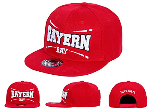 Alsino Bayern Snapback Basecap Baseball Mütze Käppi Cap Cappy Schirmmütze - Flacher Schirm, Bayern von Alsino