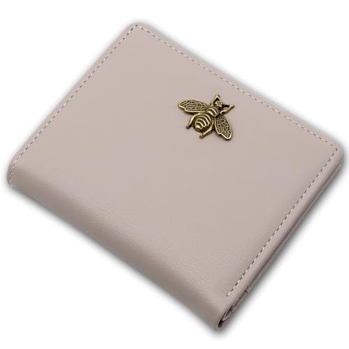 Altally Kleine Frauen Geldbörse RFID Blocking Bifold Pocket Wallet Slim Compact Damen Geldbörse Mini Geldbörsen Für Frauen, GRAU, RFID-Geldbörse von Altally