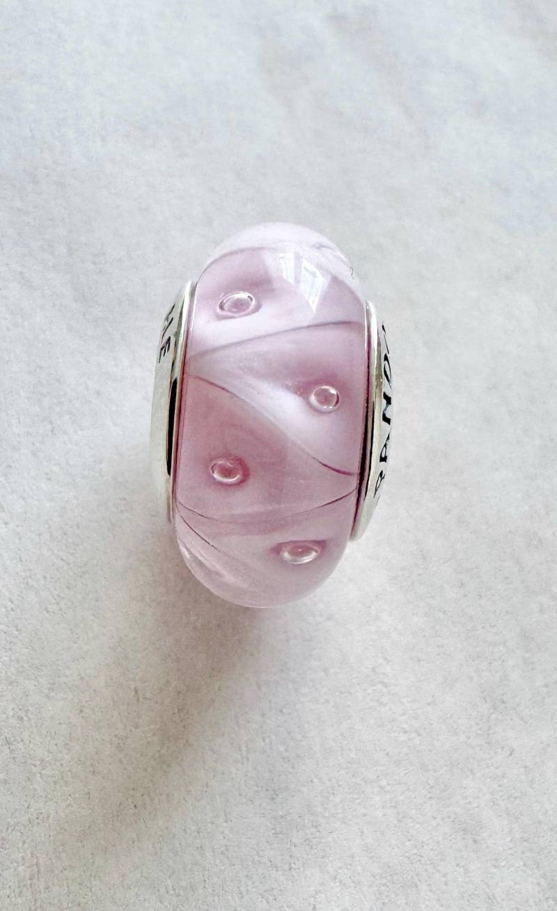 Original Pandora Charm 790922 Rosafarbener Zick Zack Murano Glas Bead Neu Original Pandora Charm 790922 Rosafarbener Zick Zack Murano Glas Bead Neu von Altarshopp