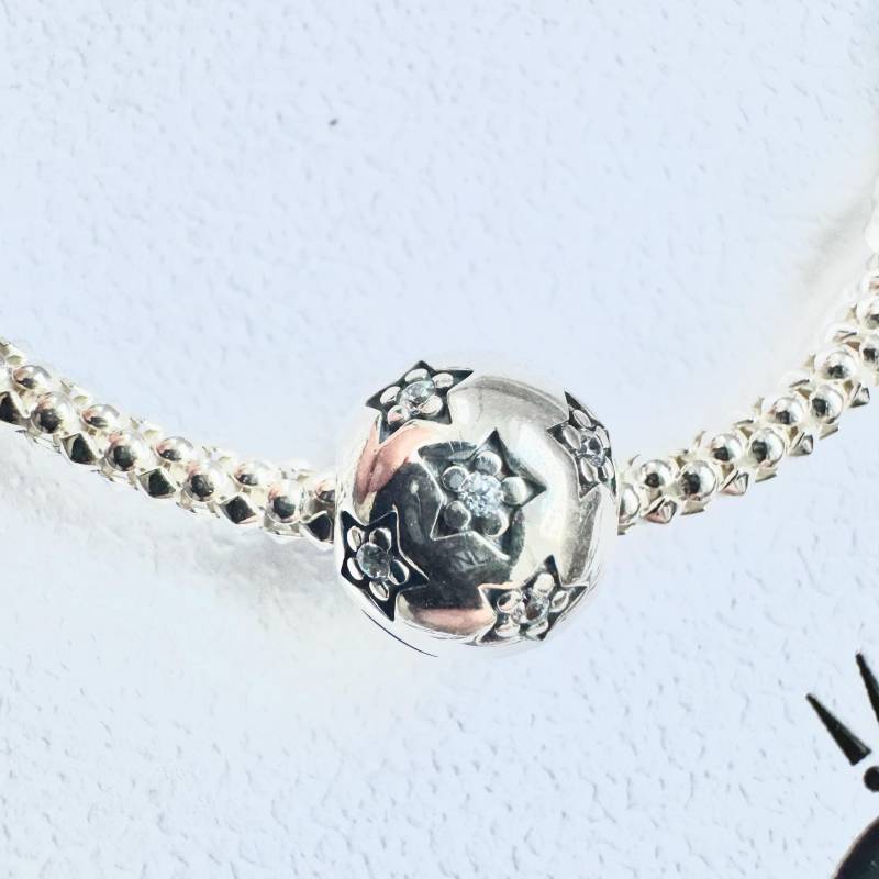 Original Pandora Clip Twinkle Star Mit Clear Pave Zirkonia 791058Cz Silber 925 Neu von Altarshopp