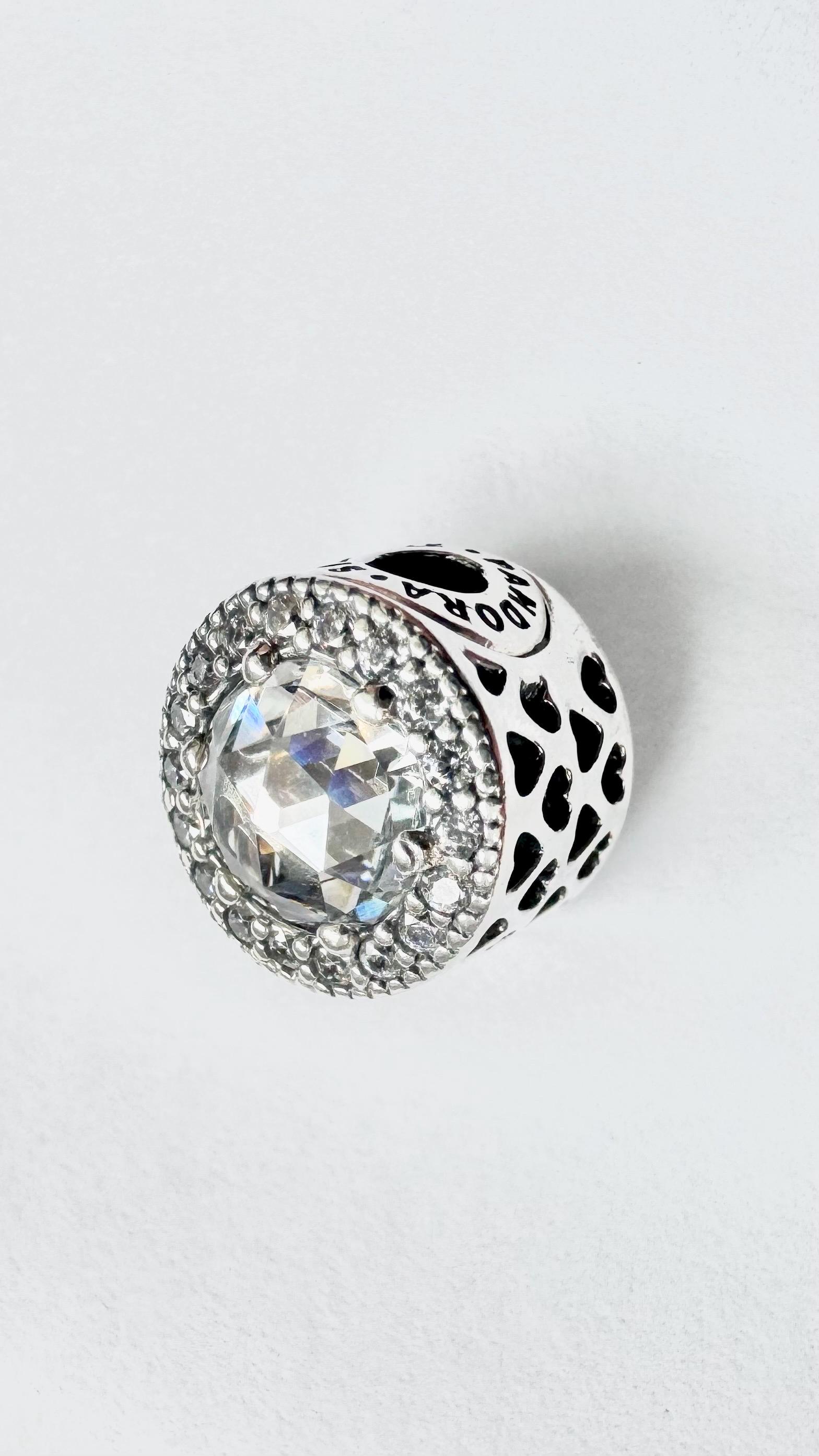 Original Pandora Collection Essence Patience Charm With Clear Zirconia - 796298Cz Silber 925 Neu von Altarshopp