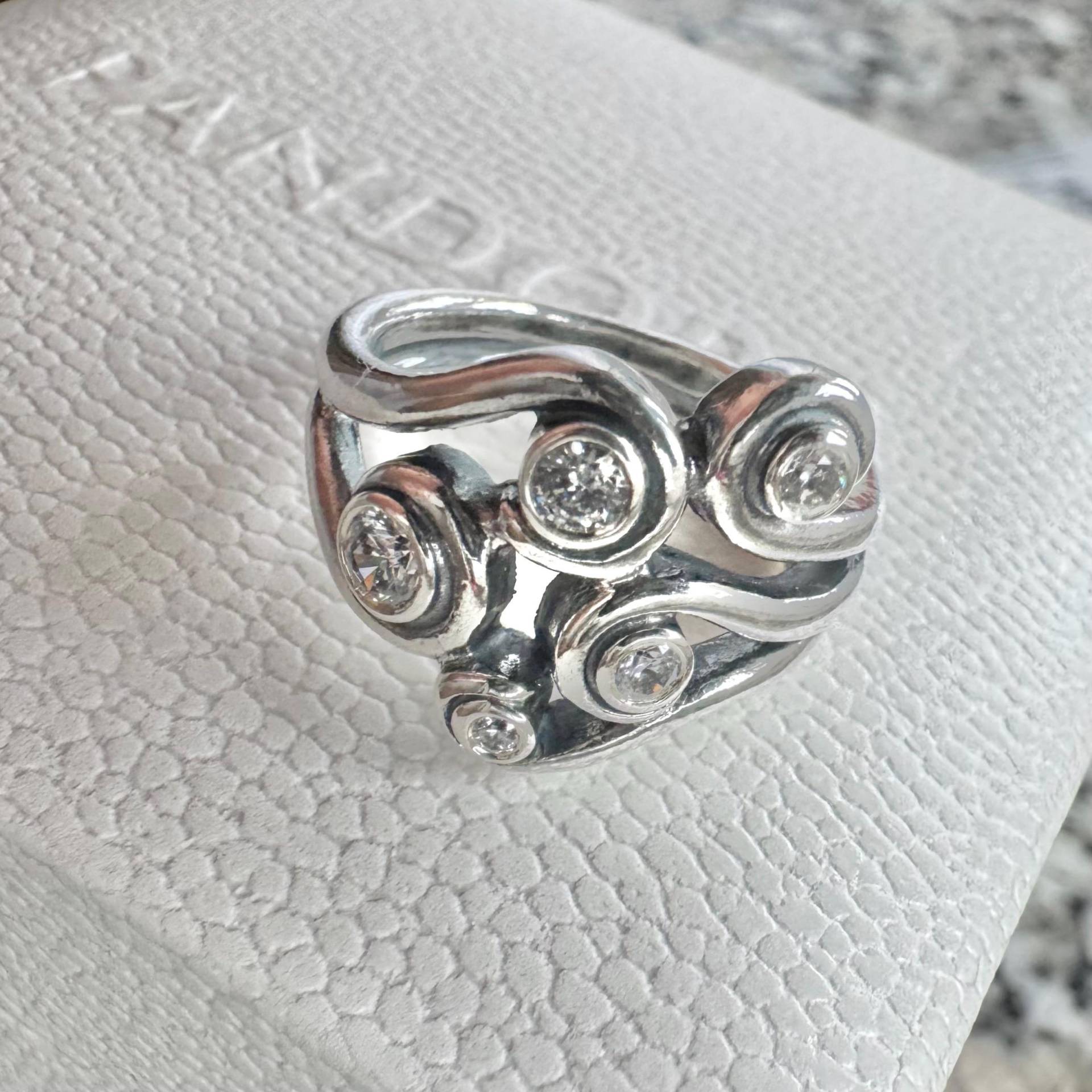 Original Pandora Retired Swir 190388Cz Ring Mit Transparenten Zirkon Neu von Altarshopp