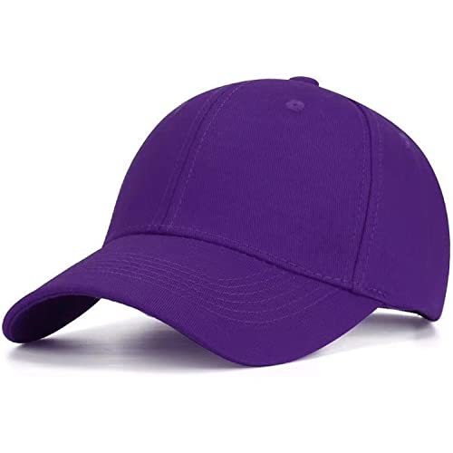Baseball Cap Herren Damen Kappe, Verstellbare Baumwolle Outdoor Running Freizeit Basecap Baseballkappe Athletic Mütze einstellbar für Draussen Sport oder auf Reisen Violett von Altartar