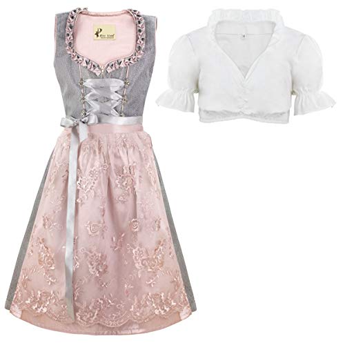 Alte Liebe 3tlg. Kinder Dirndl Spitzenschürze KD-103/164 von Alte Liebe