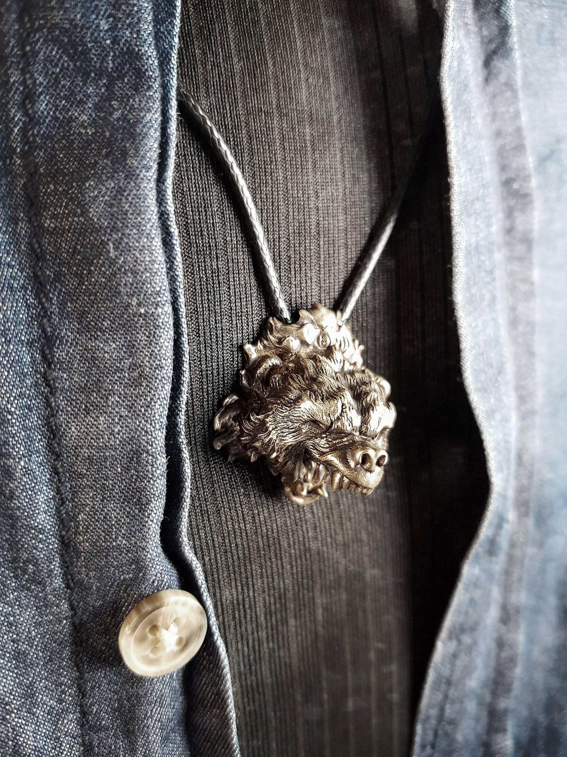 Vernarbte Schwarze Grizzly Eisbär Tier Anhänger Charm Halskette | 925Er Silber Für Männer Frauen Vernarbte Schwarze Grizzly Eisbär Tier Anhänger Charm Halskette | 925Er Silber Für Männer Frauen von AlteJewellers