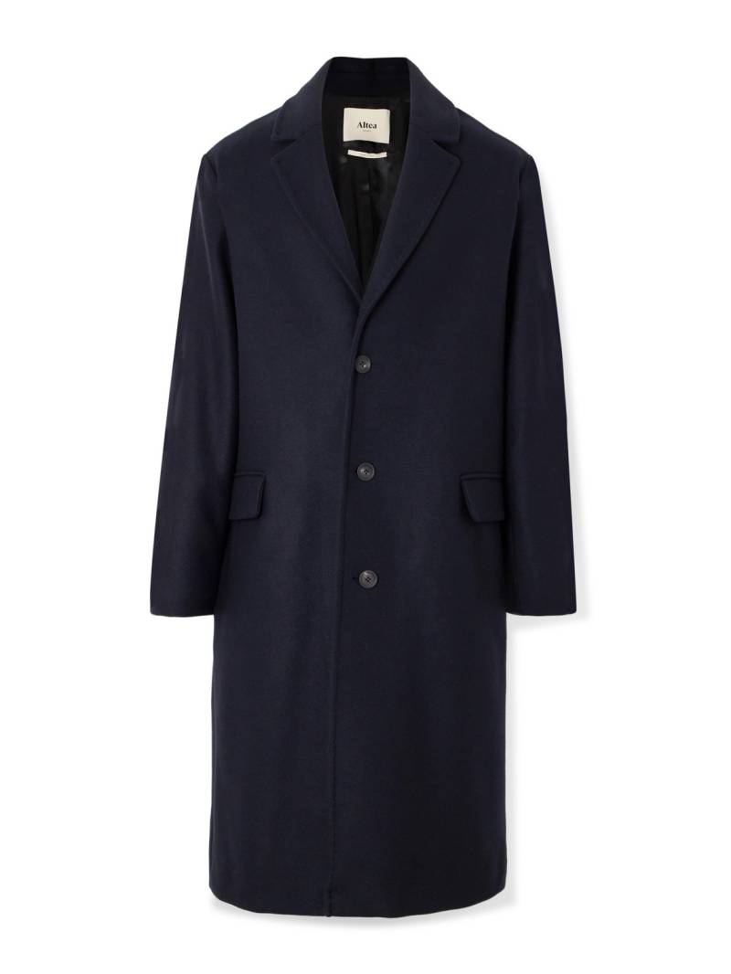 Altea - Coleman Double-Faced Wool-Blend Overcoat - Men - Blue - IT 52 von Altea