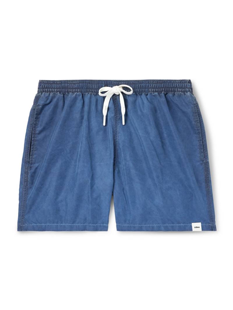 Altea - Straight-Leg Mid-Length Swim Shorts - Men - Blue - L von Altea