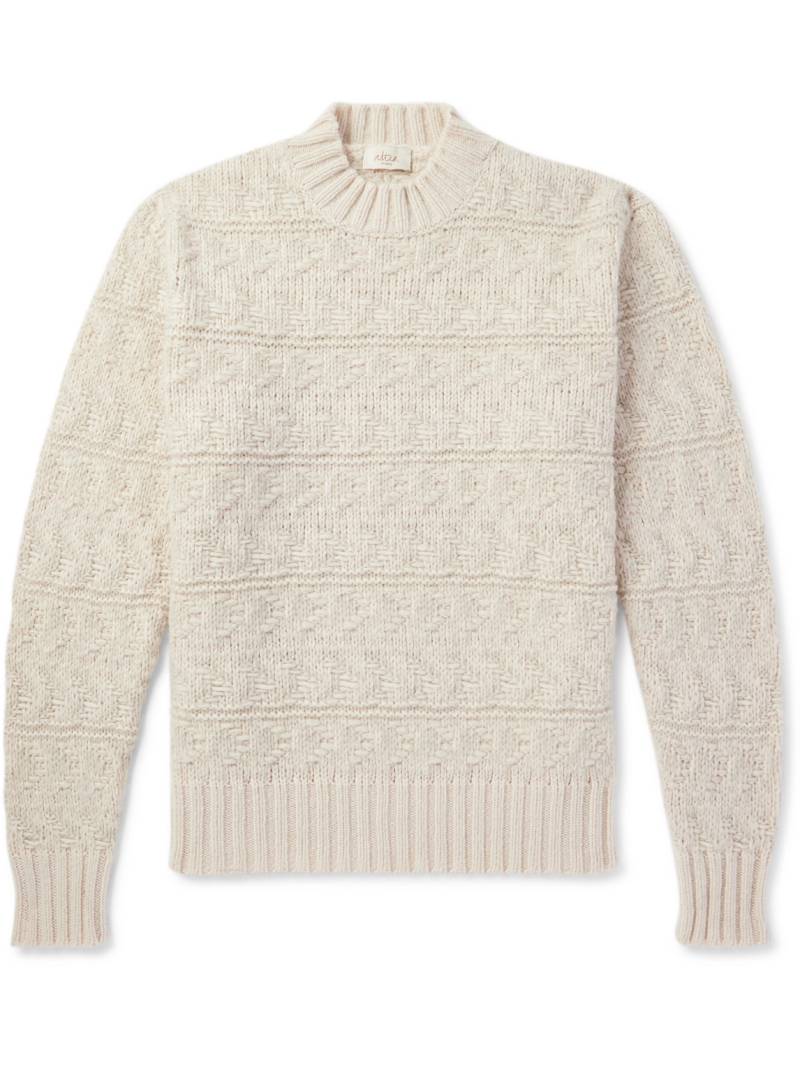 Altea - Wool-Blend Sweater - Men - Neutrals - S von Altea